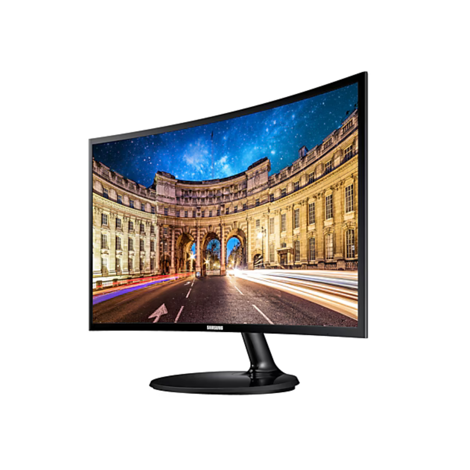Monitor Curvo 24" Negro con Pantalla Inmersiva Full HD