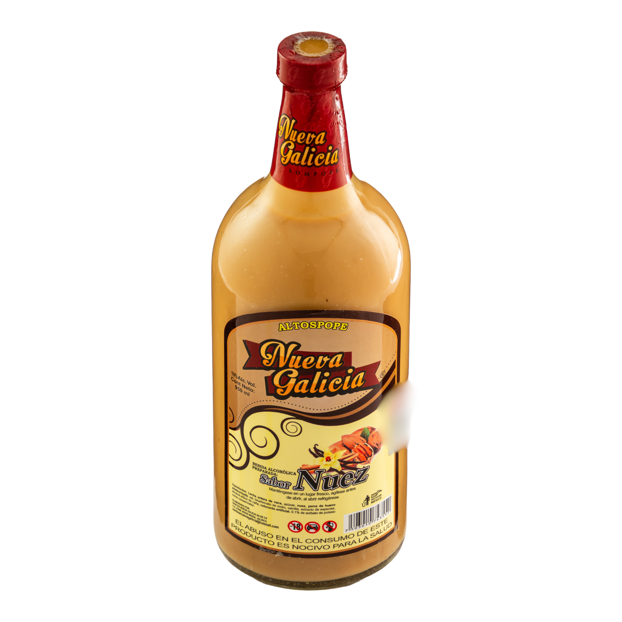 Rompope Nueva Galicia Nuez 950ml