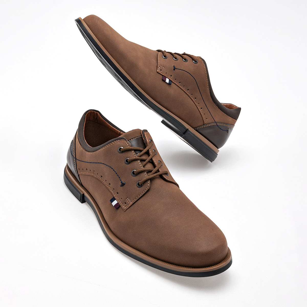 ZAPATO DE VESTIR CHRISTIAN GALLERY PARA HOMBRE COLOR CAMEL CAFE 44032