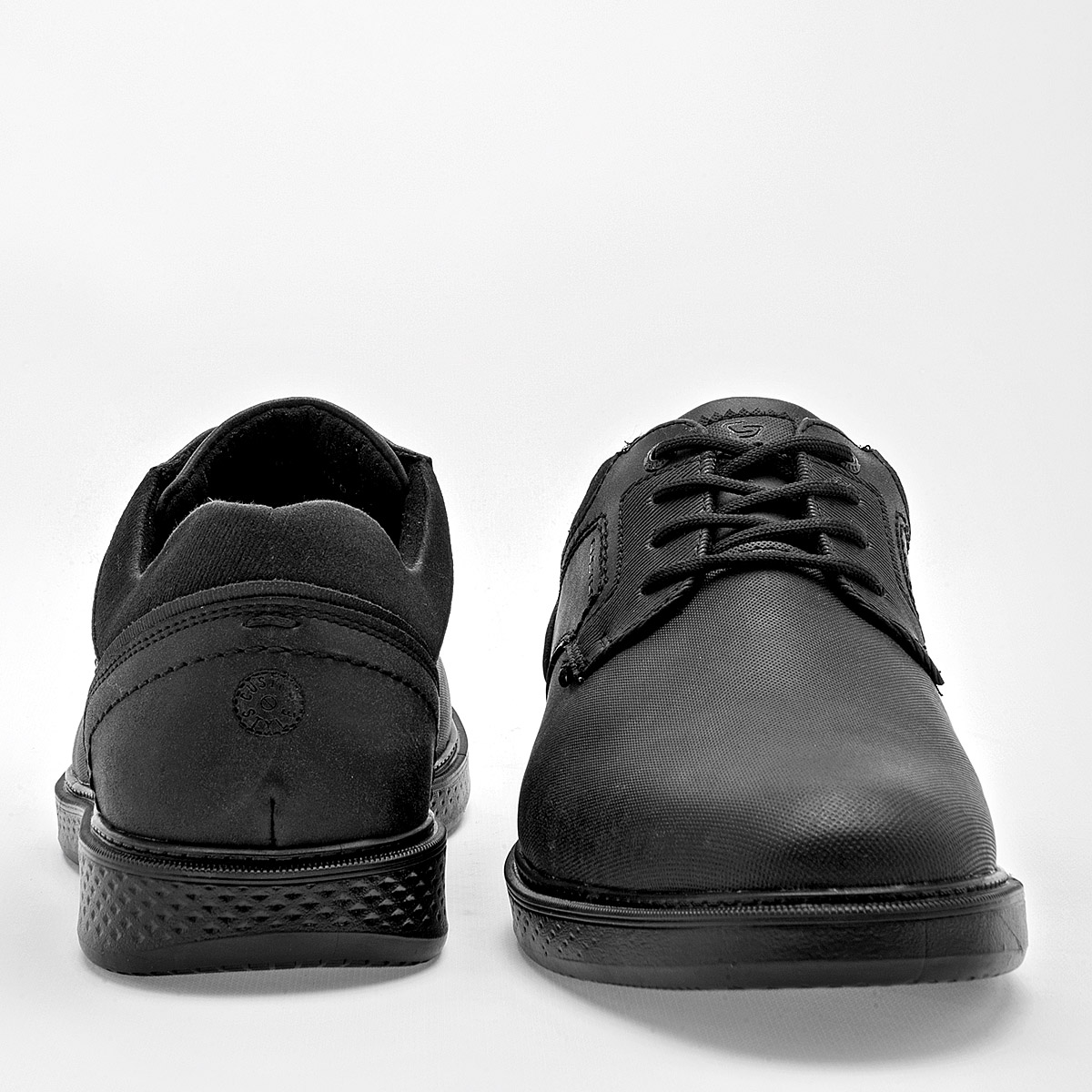 ZAPATO DE VESTIR NEGRO TOTAL PARA HOMBRE EN PIEL COLOR NEGRO 8900