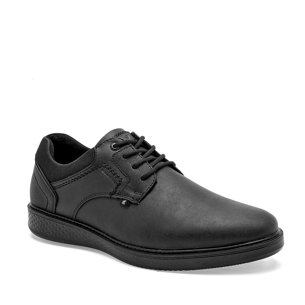 ZAPATO DE VESTIR NEGRO TOTAL PARA HOMBRE EN PIEL COLOR NEGRO 8900
