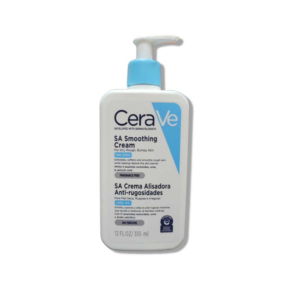 Cerave SA crema alisadora antiarrugas urea 10% piel seca 355ml
