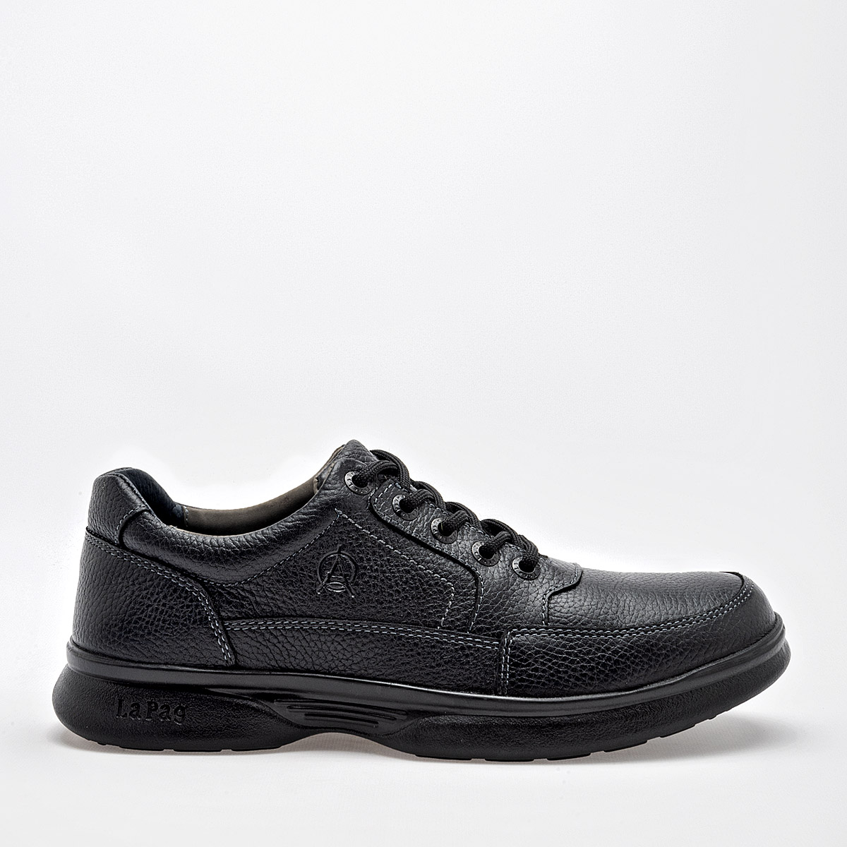 ZAPATO DE CASUAL LA PAG PARA HOMBRE EN  PIEL COLOR CAFE 347