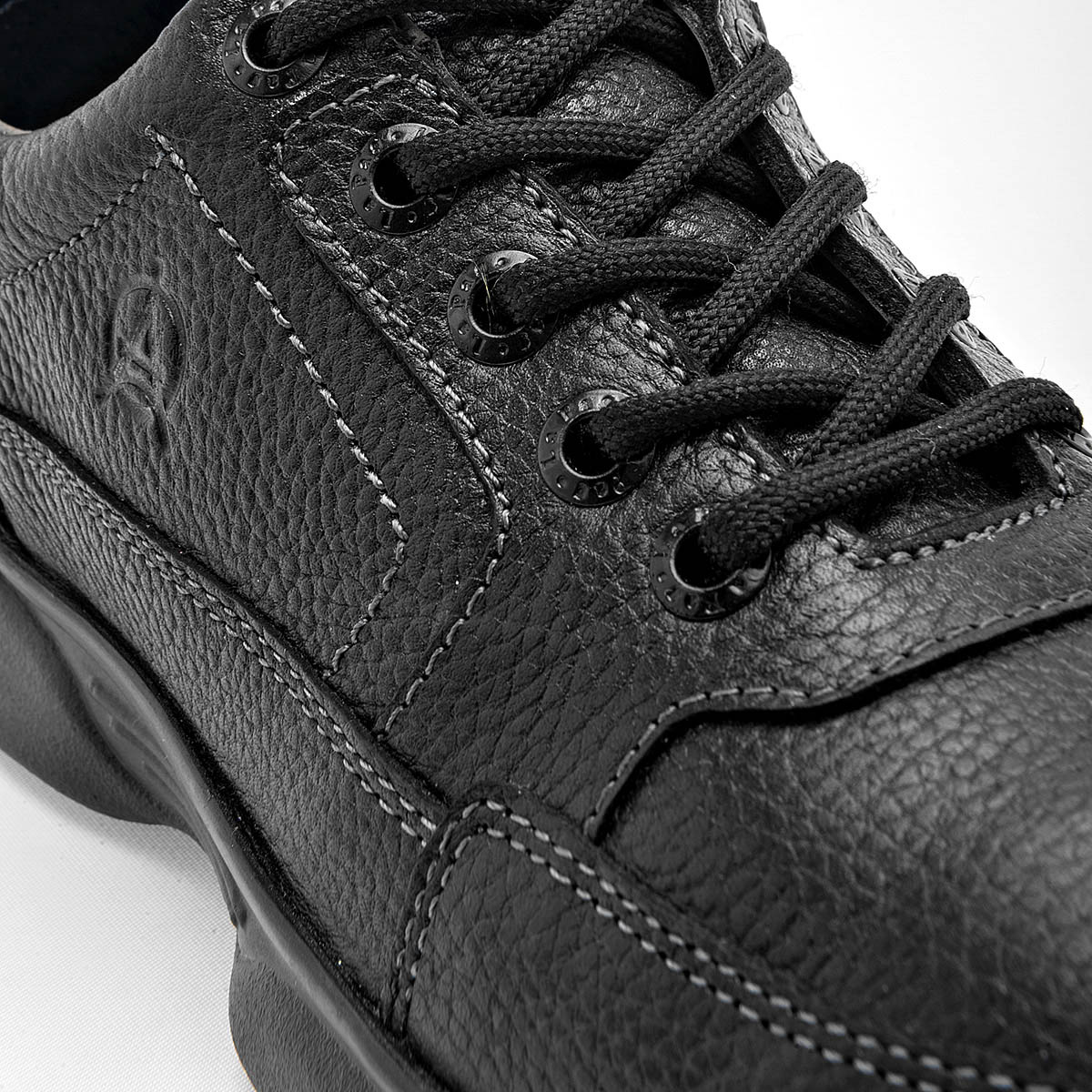 ZAPATO DE CASUAL LA PAG PARA HOMBRE EN  PIEL COLOR CAFE 347