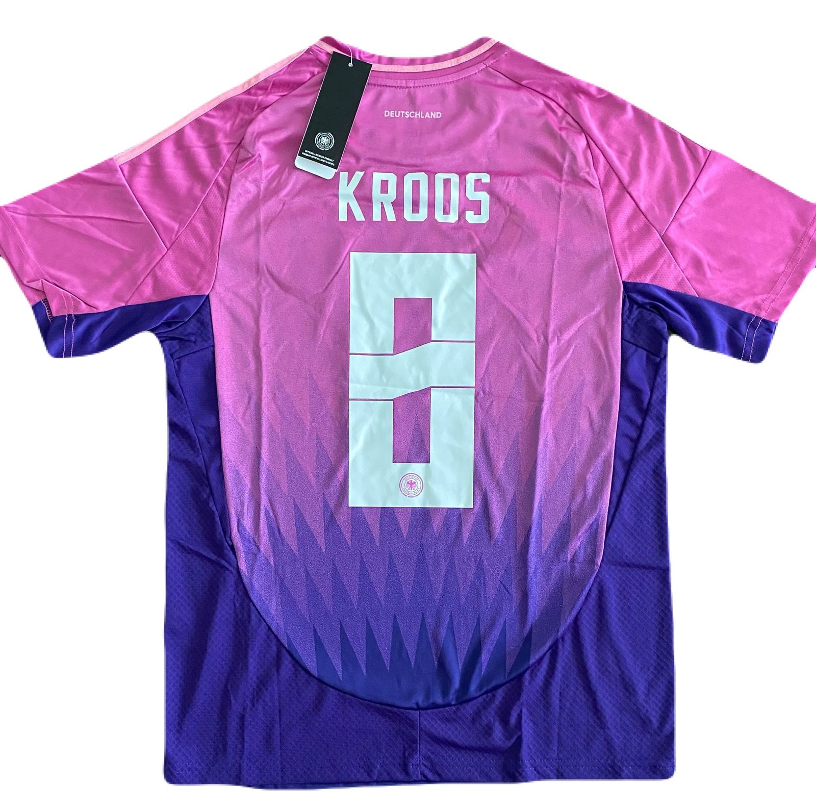 Jersey Toni Kroos 8 Morada 2024 Visita  Talla XL