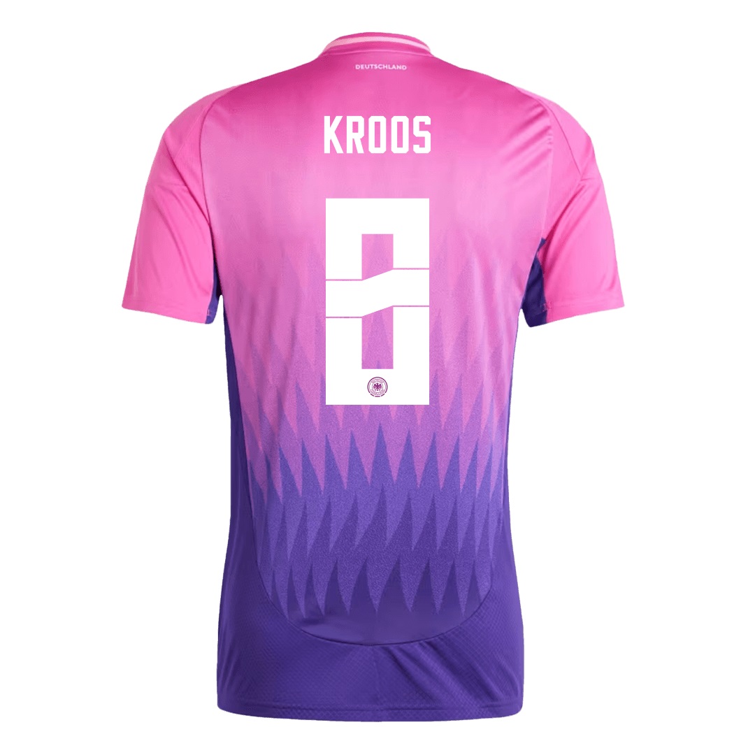 Jersey Toni Kroos 8 Morada 2024 Visita  Talla XL