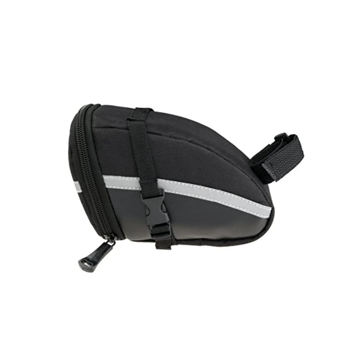Bolsa De Asiento De Silla Para Bicicleta Impermeable Abajo Color Negro