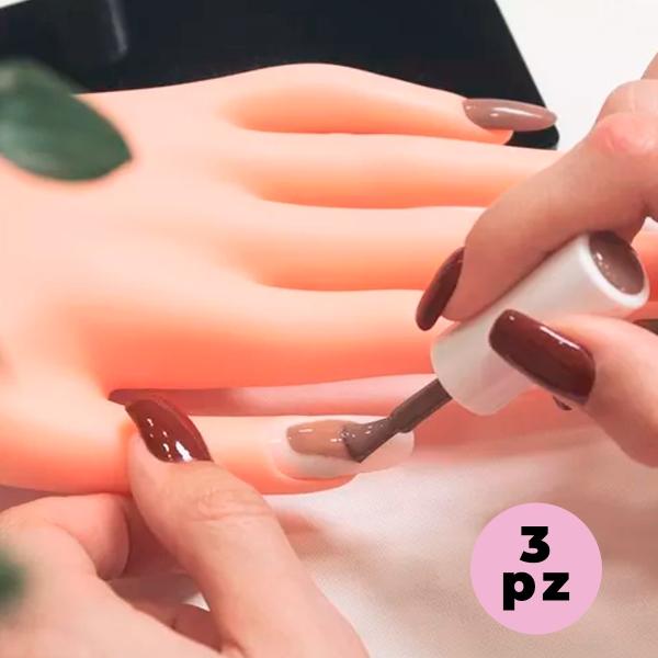 Mano De Practica Uñas Acrílicas Exhibición Maniquí Silicona