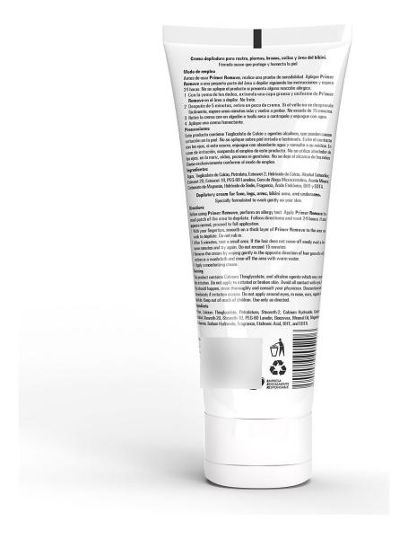 Crema Depilatoria Remove Depilacion Zona Genital 220 Grs