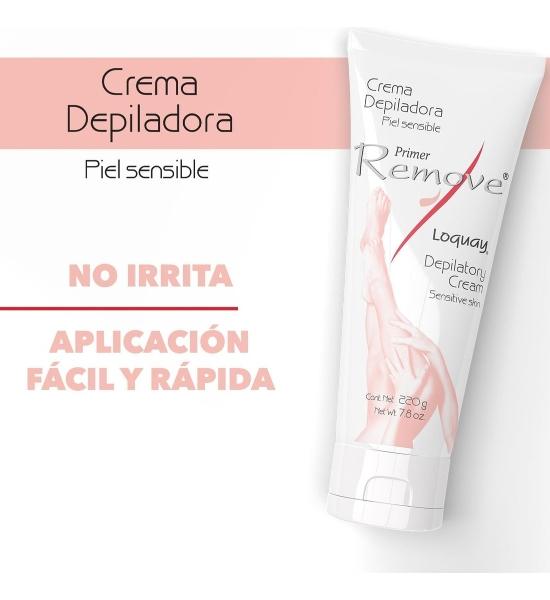Crema Depilatoria Remove Depilacion Zona Genital 220 Grs