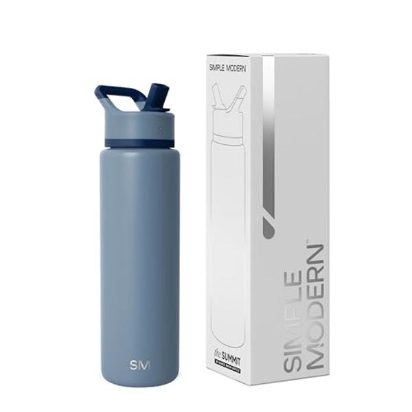 Vaso Stanley Quencher ProTour con pajita y tapa hermética de 1,2 litros | Pajita y asa integradas | Compatible con portavasos para viajes | Vaso térmico de acero inoxidable | Sin B