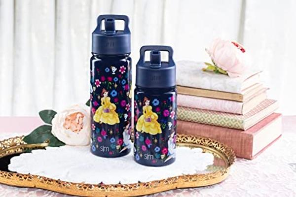 Botella de agua infantil moderna y sencilla con tapa de pajita | Termo ...