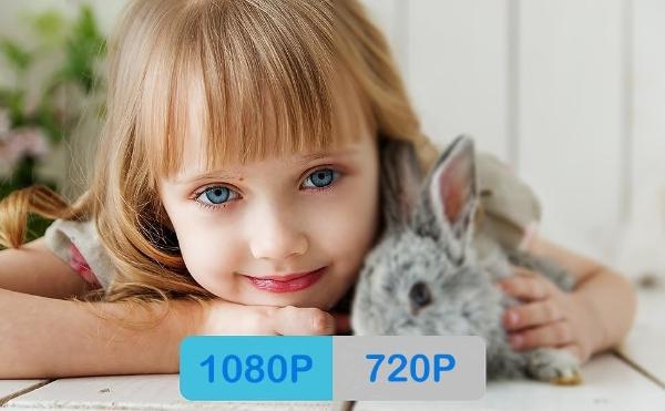 Cámara de seguridad inalámbrica WIFI para el hogar, para interiores y exteriores, 1080P HD, con visión nocturna y detección de movimiento, aplicación para teléfono, batería integra