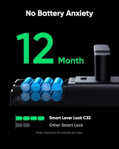 Cerradura inteligente Kwikset Halo con Wi-Fi, cerrojo táctil para puerta de entrada sin llave, control por aplicación, certificación AAA, fácil instalación sin concentrador, acabad