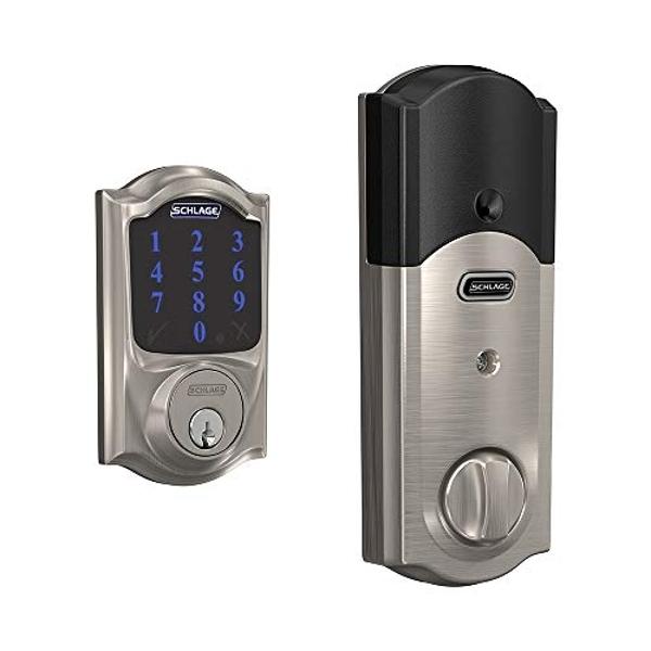 Cerradura de seguridad Schlage Connect Camelot con pantalla