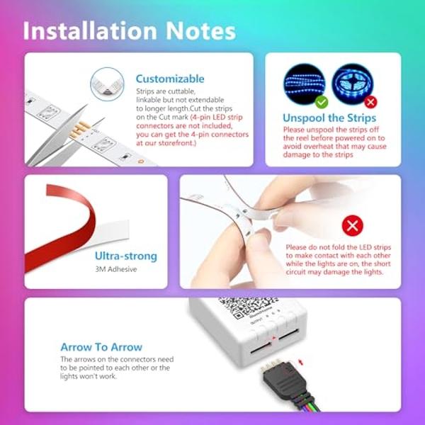 Regleta de enchufes con protector de sobretensión: 12 tomas de CA y 4 puertos USB (2 USB-C), cable de extensión de 1,8 m, estación de carga tipo torre para casa, oficina, dormitori
