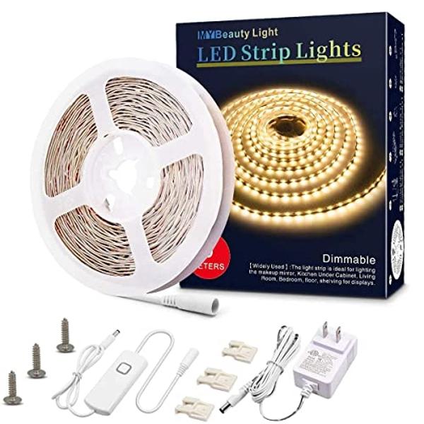 KANTUTOE Tira De Luces LED De Neón, Tira De Luz LED RGB De 13.1 Pies, Aplicación De Sincronización De Música De 24 V/control Remoto, Tira De Luces De Neón Impermeable IP67