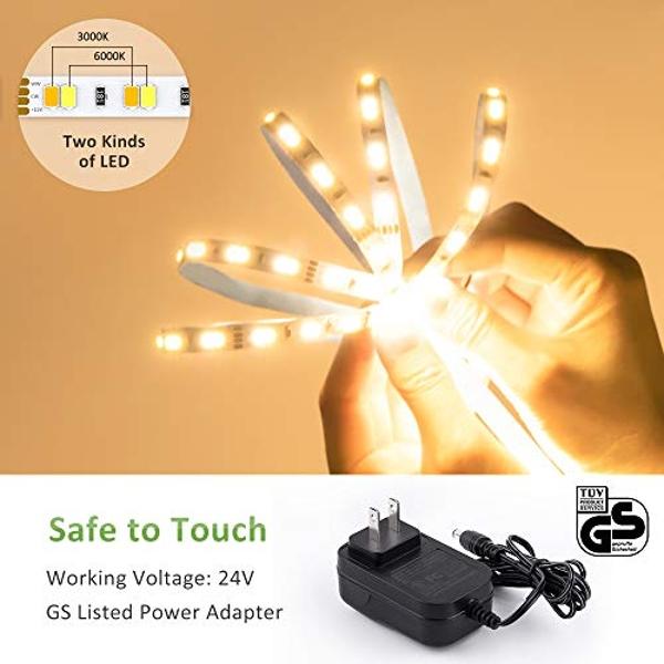 Tira de luces LED Govee RGBIC Pro, tiras LED inteligentes de 10 m que cambian de color, compatibles con Alexa y Google, segmentadas, sincronización de música, control por wifi y ap