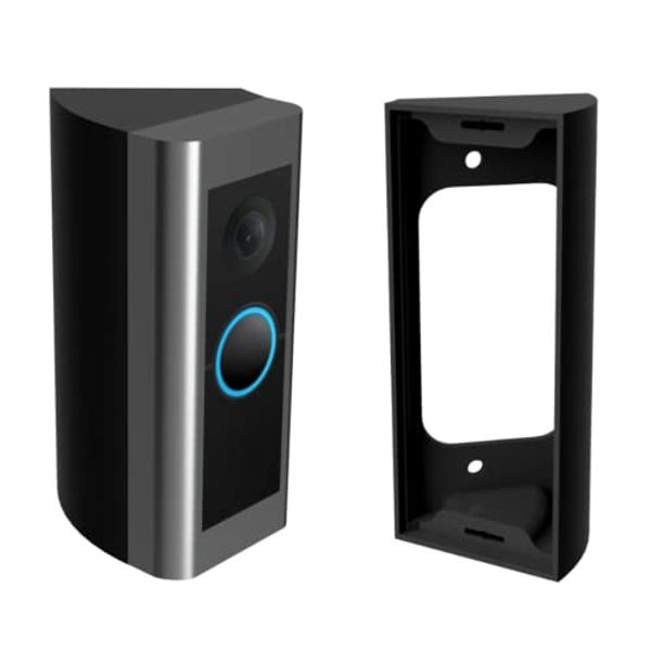 Timbre con video WYZE y timbre (cuña horizontal incluida), video HD de 1080p, relación de aspecto 3:4 (vista de pies a cabeza), audio bidireccional, visión nocturna, cableado, comp
