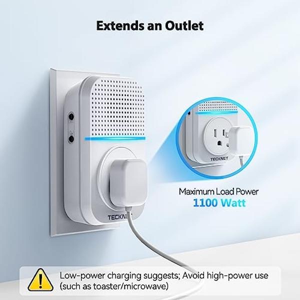 Adaptador de corriente para el nuevo timbre a batería Ring 2024, timbre a batería Ring Plus/Pro, timbre con video Ring 2/1/Pro, timbre con video Zmodo Smart Greet y timbre eufy Sec