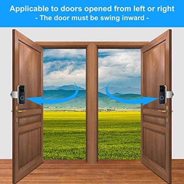 Soporte para timbre Blink, soporte adhesivo para timbre con video Blink, sin necesidad de taladrar, accesorio para el sistema de seguridad Blink. El timbre Blink no está incluido (