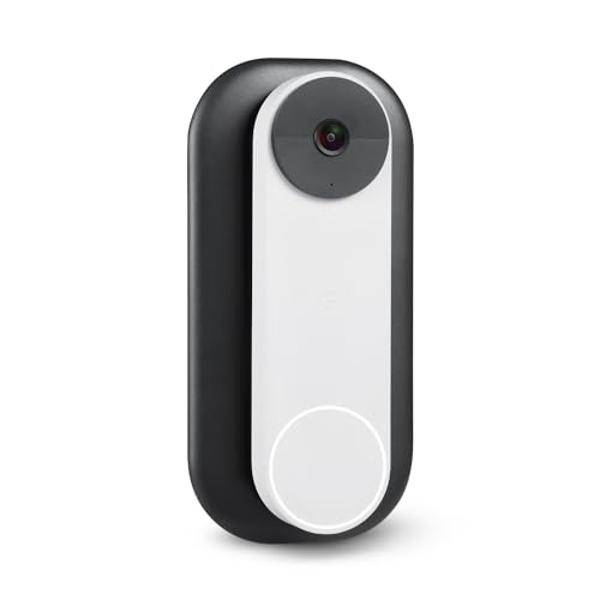 Placa de pared Wasserstein para timbre Google Nest (batería) - Hecho para Google Nest