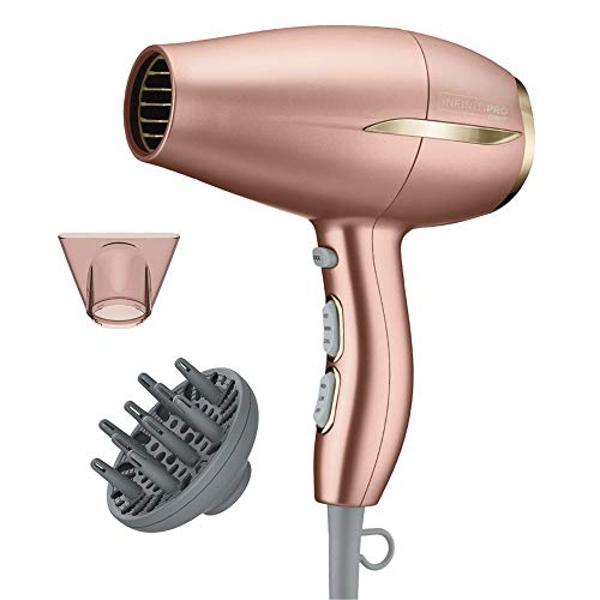 Secador de pelo iónico profesional ELLA BELLA® (plegable) • Secador de iones negativos • Perfecto para viajar • Control de calor inteligente y secado rápido • Diseño ligero • Tecno