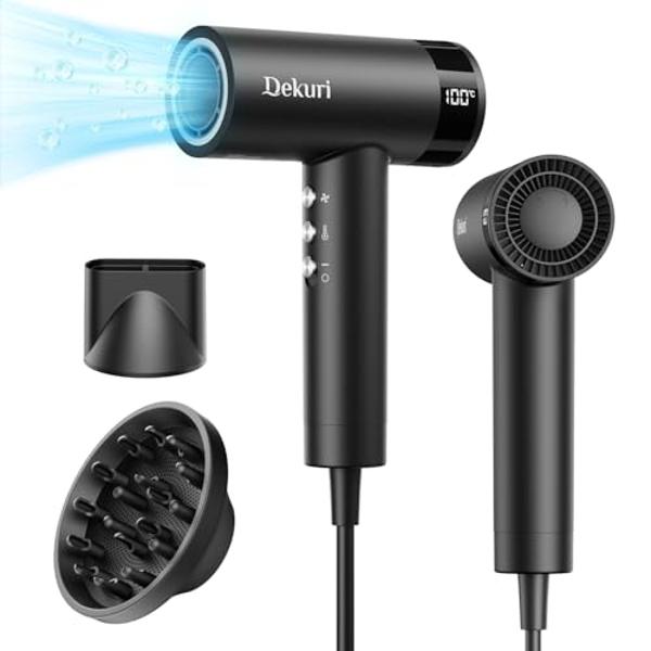 Secador de pelo con difusor y rizado Bellissima Italia Diffon Supreme - Difusor XL para ondas largas, rizos y espirales - Botón frío - Tecnología antifrizz