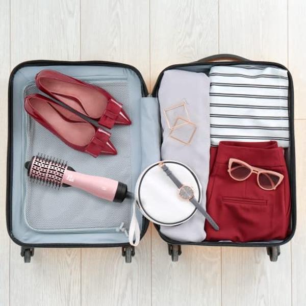 INFINITIPRO BY CONAIR The Knot Dr. Cepillo secador ovalado todo en uno, apto para viajes, secador de cabello y voluminizador, cepillo de aire caliente