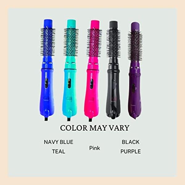 Cepillo alisador de pelo inalámbrico TYMO Porta, minicepillo portátil para viajes, peine caliente de iones negativos para mujeres, ligero y portátil, recargable por USB, color rosa