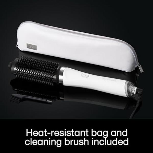 Cepillo secador ghd Duet Blowdry: Secado en húmedo sin daños por calor, 3 veces más volumen, 24 horas de duración, secado sin burbujas, 50 % más de brillo - Blanco
