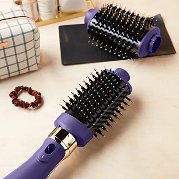 Secador y voluminizador desmontable de un solo paso Hot Tools Pro Signature | Peina, seca y cepilla (1.0 mediano)