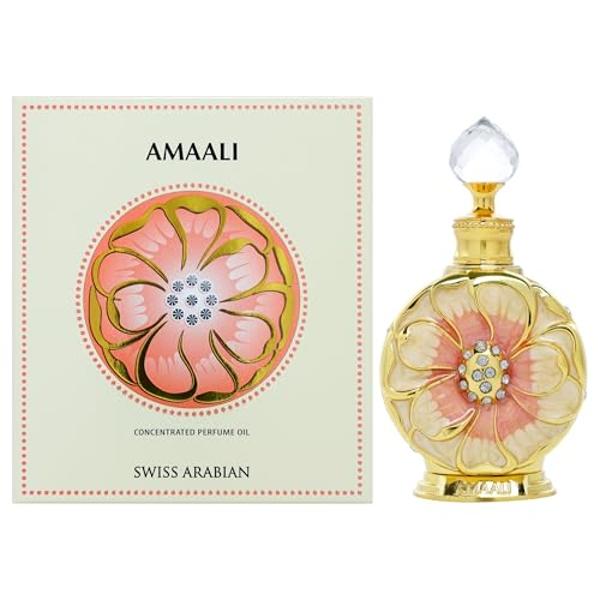 Amaali Árabe Suizo - Productos de lujo de Dubái - Perfume personal en aceite de larga duración y adictivo - Un aroma seductor y exclusivo - 14 g
