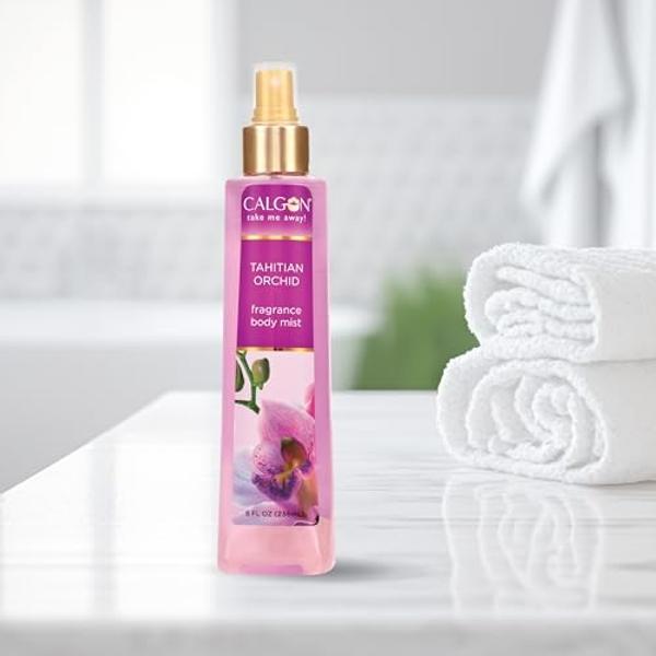 Bruma corporal con fragancia Calgon, orquídea de Tahití, 237 ml