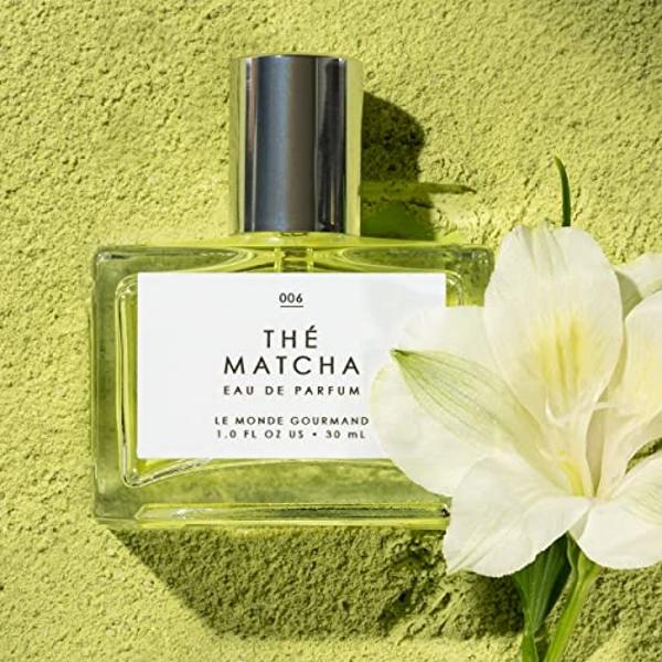 Le Monde Gourmand Thé Matcha Eau de Parfum - 1 fl oz (30 ml) - Notas de perfume de té verde, florales y ámbar