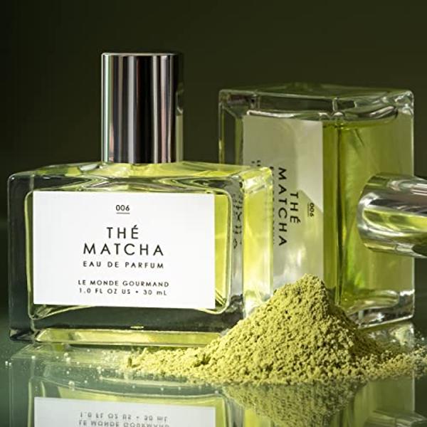 Le Monde Gourmand Thé Matcha Eau de Parfum - 1 fl oz (30 ml) - Notas de perfume de té verde, florales y ámbar