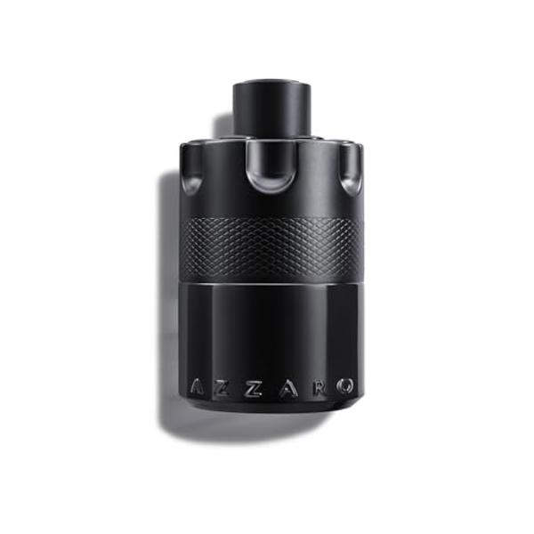 Azzaro The Most Wanted Eau de Parfum Intense - Colonia amaderada y seductora para hombre - Fragancia fougère, ambarada y especiada para una cita nocturna - Duradero - Perfumes de l