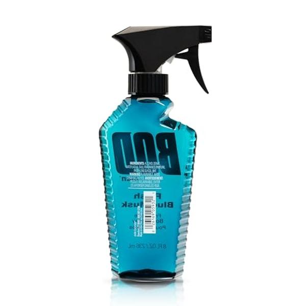 Spray corporal con fragancia BOD Man, almizcle azul fresco, 237 ml