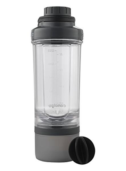 Batido sustitutivo de comida Quick Slim para bajar de peso, 30 raciones, 20 g de proteína, 27 vitaminas y minerales, fibra dietética, bajo en carbohidratos, sin gluten (doble choco