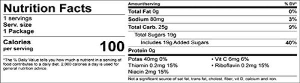 Jelly Belly Extreme Sport Beans, caramelos de goma con cafeína, sabor sandía, paquete de 24, 28 g cada uno