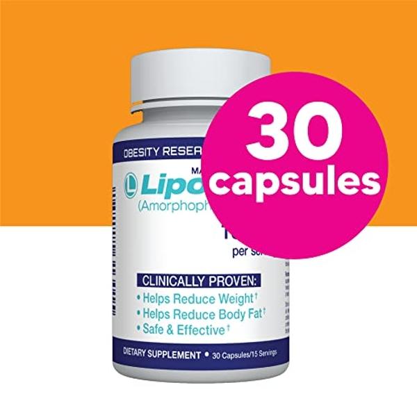 Lipozene® Suplementos dietéticos para bajar de peso - 1 frasco con 30 cápsulas -