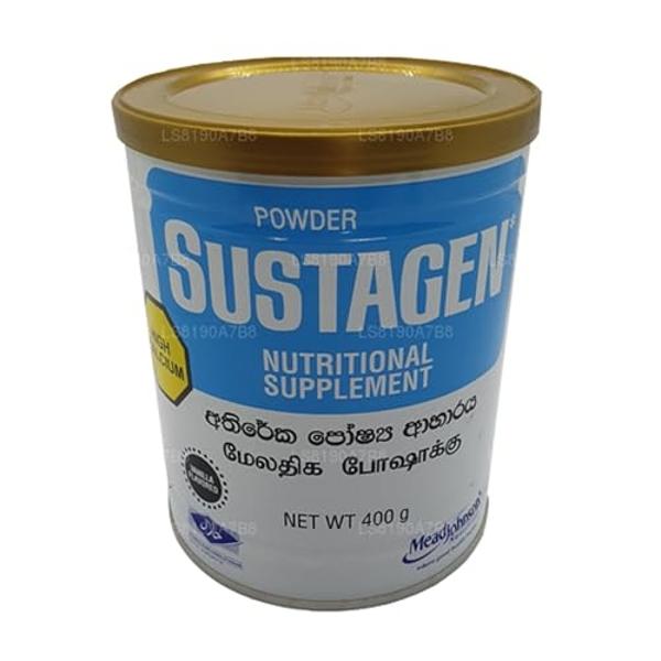 Sustagen - Suplemento nutricional sabor vainilla (lata de 400 g) - Leche en polvo