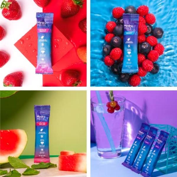 Nectar Energy Booster - Cafeína orgánica, vitamina B12 y electrolitos - Sin azúcar y cero calorías - Alternativa saludable al café, bebida energética y refresco - Suplemento de hid