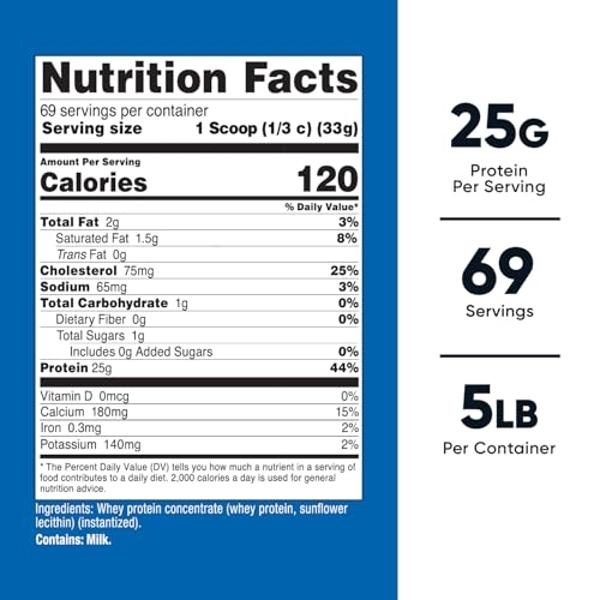 Proteína de suero 100 % en polvo Gold Standard, sabor nuevo de Optimum Nutrition, sabor S'Mores, 2 libras (paquete de 1) (El empaque puede variar)