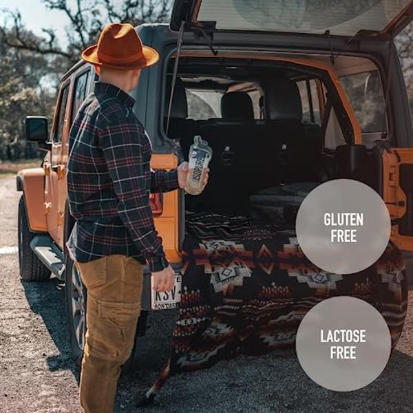 Proteína de suero de leche aislada Dymatize ISO100, sabor fresa, 25 g de proteína, 20 raciones, 5,5 g de BCAA, menos de 120 calorías, sin gluten, 1 g de grasa, 1 g de azúcar, 2 g d