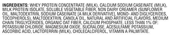 Proteína en polvo Muscle Milk, sabor crema de plátano, 32 g de proteína, 2,2 kg, 32 porciones