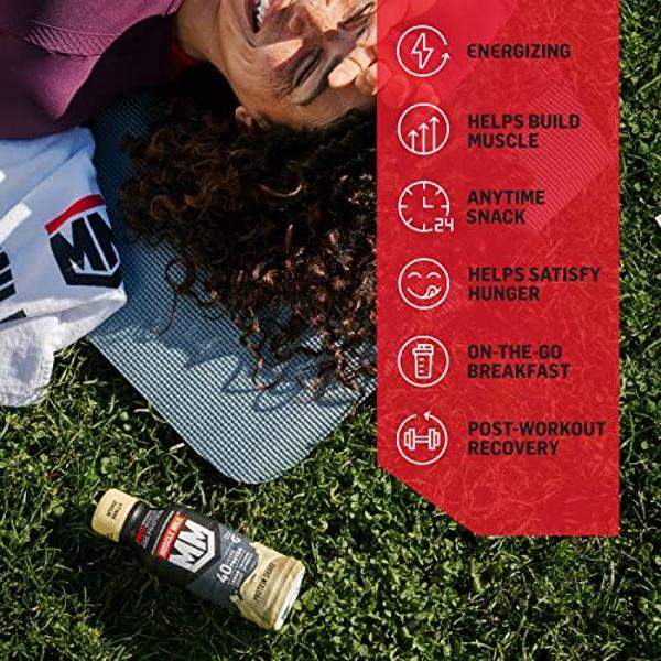 Proteína en polvo RYSE - Jet-Puffed Birthday Cake - 25 g de aislado y concentrado de proteína de suero con fibra prebiótica y MCT - Bajo en carbohidratos y azúcar, digestivo - 27 p