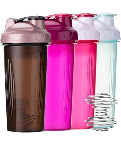 Botella mezcladora de proteínas Promixx PURSUIT: Botellas mezcladoras deportivas premium para mezclas de proteínas y batidos de suplementos. Vaso mezclador de proteínas fácil de li