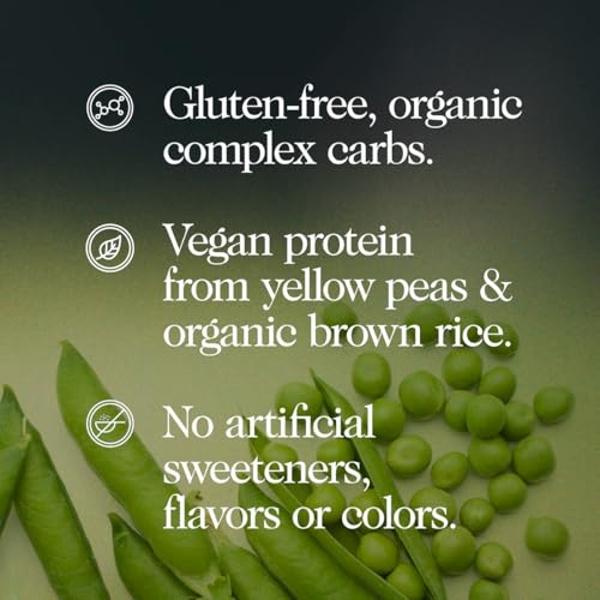 NAKED Vegan Mass - Ganador de peso vegano de vainilla - 1230 calorías, sin OMG, sin soja ni gluten, sin ingredientes artificiales - 5,5 kg a granel - 17 porciones