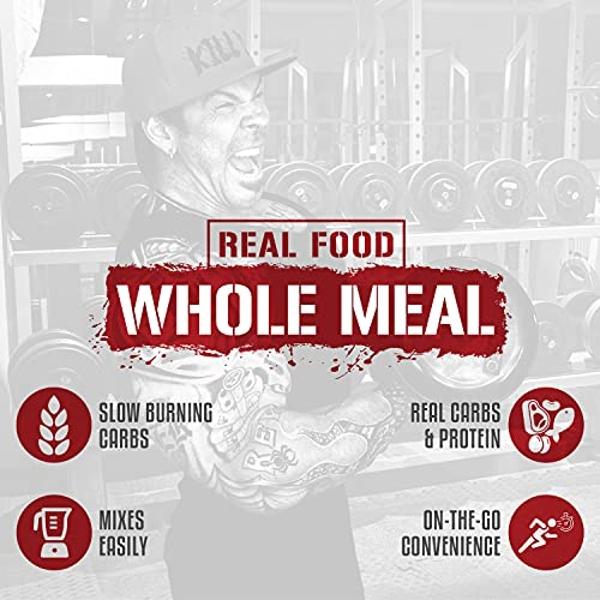 Piana Real Carbs + Protein, 5 % de nutrición | Proteína en polvo para reemplazar comidas, ideal para ganar masa muscular | Carbohidratos para la recuperación pre-entrenamiento/post